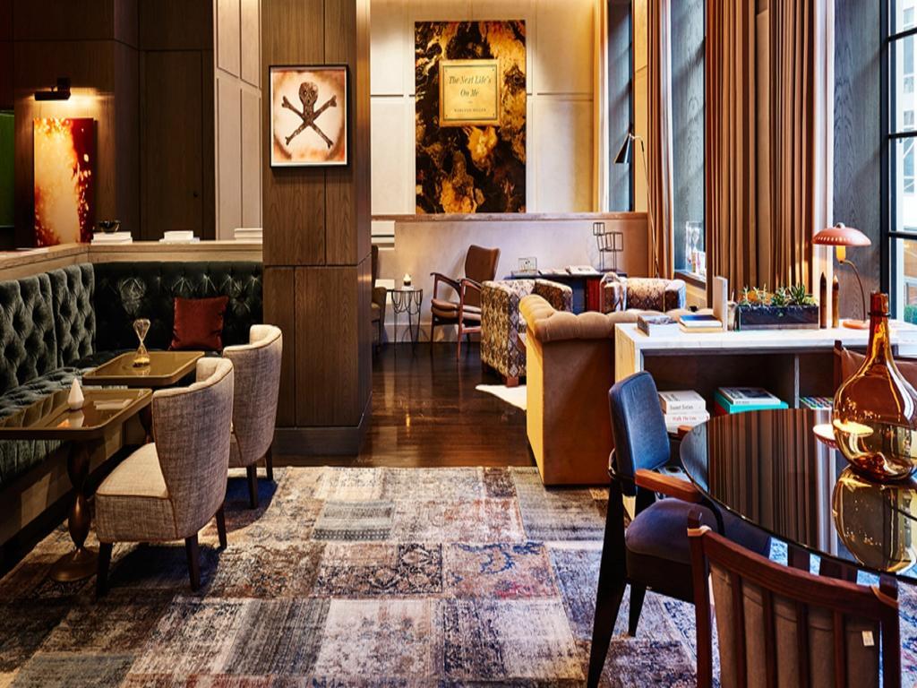 Sixty Soho Hotel New York Exterior photo The bar at the London Edition