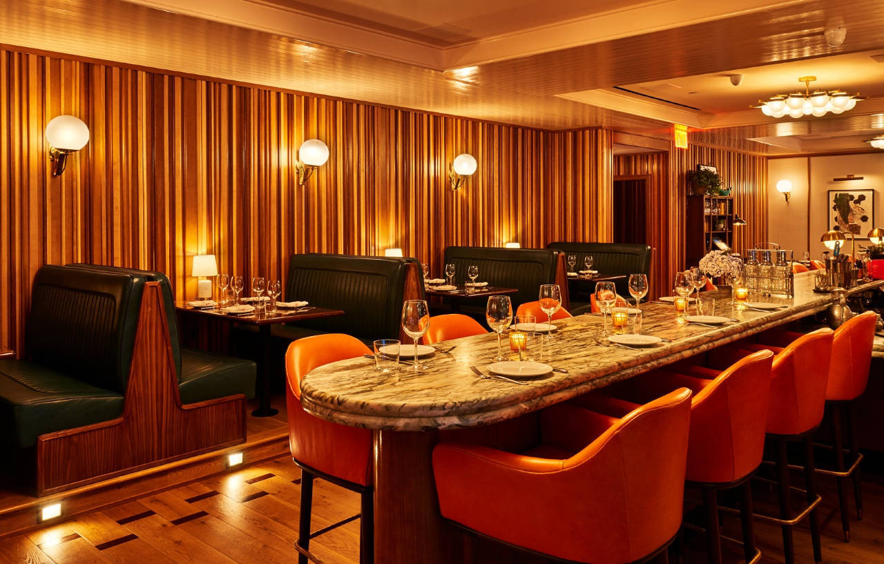 Sixty Soho Hotel New York Exterior photo Interior of the restaurant